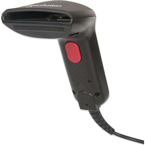 Manhattan 178488 USB-Kit Barcodescanner - 1D CCD - Zwart - Handmatig USB