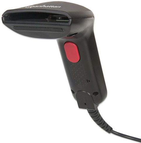 Manhattan 178488 USB-Kit Barcodescanner - 1D CCD - Zwart - Handmatig USB