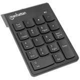 Manhattan - Draadloos Toetsenbord - Zwart - USB - Draadloze Verbinding tot 10m