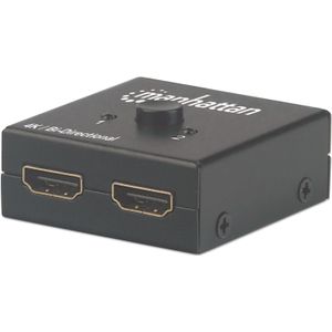 Manhattan 4K bi-meerwegkleper 2-Port HDMI-Splitter passiv