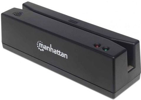 Manhattan - Magnetische Kaartlezer - USB - Zwart