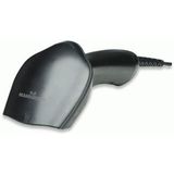 Manhattan 460835 barcode-lezer Draagbare streepjescodelezer 1D CCD Zwart