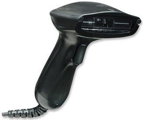 Manhattan 460835 barcode-lezer Draagbare streepjescodelezer 1D CCD Zwart