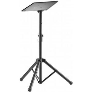 Manhattan TV/Monitor/Projector/Laptop Mount, Tripod Floor Stand, 1 screen/device, Screen Sizes: 13-32", VESA 75x75 to 100x100mm, Max 15kg, Height Adjustable, Black, Lifetime Warranty - Aufstellung - Stativ - für Notebook / Tablet / Projektor - tra...