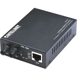 Intellinet 506519 Netwerk mediaconverter LAN, ST Duplex 100 MBit/s