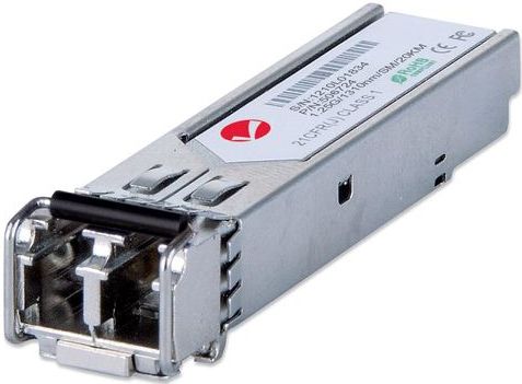 Intellinet - SFP Mini-GBIC - Zendontvanger - Zilver - Gigabit Ethernet, LC, SM