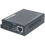 Intellinet - 10/100/1000Base-T naar 1000Base-LX - Data Converter - Single-Mode - SC