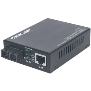 Intellinet - 10/100/1000Base-T naar 1000Base-LX - Data Converter - Single-Mode - SC