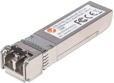 Intellinet - 10 Gigabit SFP+ Mini-GBIC Transceiver - Zilver - Glasvezel