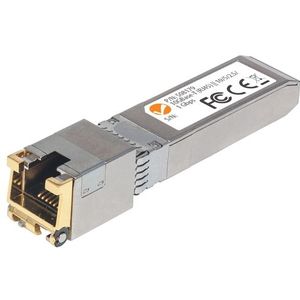 Intellinet - SFP+ Zendontvangermodule - Zilver - 10 Gigabit SFP+ Mini-GBIC Transceiver