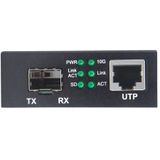 Intellinet - 10GBase-T naar 10GBase-R - Media-omzetter - Zwart - 10 Gbit/s-verbinding