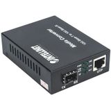 Intellinet - 10GBase-T naar 10GBase-R - Media-omzetter - Zwart - 10 Gbit/s-verbinding