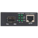 Intellinet - Gigabit PoE+ Media Converter - Netwerk accessoires - Glasvezel - Koper