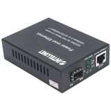 Intellinet - Gigabit PoE+ Media Converter - Netwerk accessoires - Glasvezel - Koper