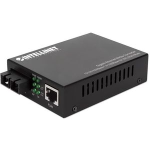 Intellinet - Gigabit Ethernet Media Converter - Multimode - 550 m - 10/100/1000Base-T naar 1000Base-SX (SC)