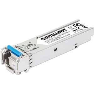 Intellinet - Gigabit SFP Mini-GBIC - Transceiver - Zilver - 1000 Mbit/s, 40 km, DDM, WDM