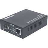 Intellinet - 10/100/1000Base-TX naar SFP-sleuf - Netwerk Accessoires - Zwart