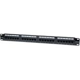 Intellinet Cat5e patchpaneel, Server accessoires, Zwart
