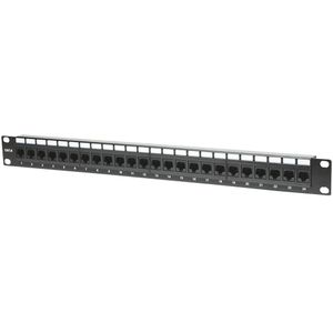 Intellinet - Cat6 - Patchpaneel - Zwart - Geschikt voor 19-inch racks
