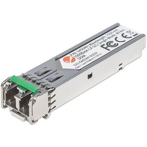 Intellinet - SFP Transceiver Module - Zilver - Gigabit Ethernet - 1000Base-ZX