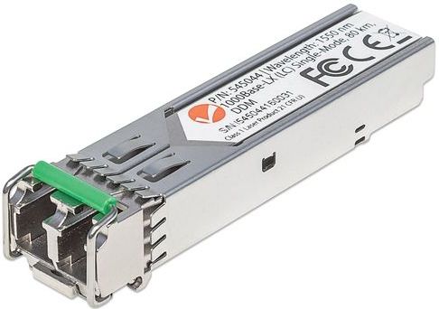 Intellinet - SFP Transceiver Module - Zilver - Gigabit Ethernet - 1000Base-ZX