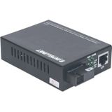 Intellinet 545068 netwerk media converter 1000 Mbit/s Single-mode Zwart