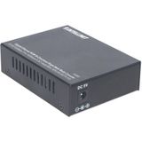Intellinet 545068 netwerk media converter 1000 Mbit/s Single-mode Zwart