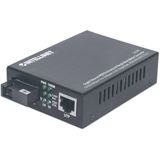 Intellinet 545068 netwerk media converter 1000 Mbit/s Single-mode Zwart