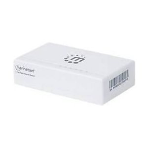 Manhattan 560672 netwerk-switch Unmanaged Fast Ethernet (10/100) Wit