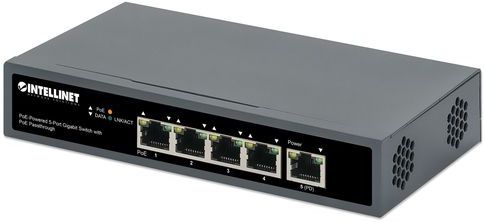 Intellinet PoE Netwerk Switch - 5-Port - Gigabit