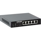 Intellinet - 5-Poorts 2.5G Ethernet PoE+ Schakelaar - Zwart - Netwerkschakelaar