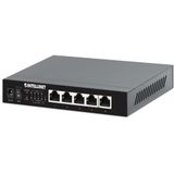 Intellinet - 5-Poorts 2.5G Ethernet PoE+ Schakelaar - Zwart - Netwerkschakelaar