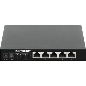 Intellinet 561921 Ethernet Switch Poe+ 5 aansluitingen 2,5G zwart