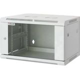 Intellinet 711722 19inch-wandkast (b x h x d) 570 x 370 x 450 mm 6 HE Grijs-wit (RAL 7035)