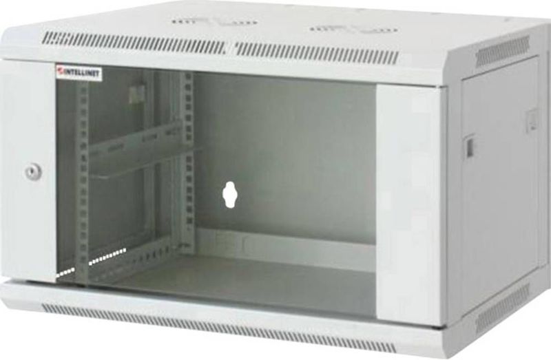 Intellinet 711722 19inch-wandkast (b x h x d) 570 x 370 x 450 mm 6 HE Grijs-wit (RAL 7035)