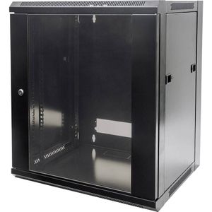 Intellinet - 19 Inch Wandverdeler - Serverkast - Zwart - 10.86 HE