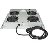Intellinet - Ventilatorcompartiment - Accessoires voor Serverkasten - Grijs - Thermostaat