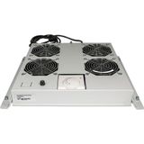 Intellinet - Ventilatorcompartiment - Accessoires voor Serverkasten - Grijs - Thermostaat