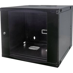 Intellinet - 19 inch wandverdeler - Zwart - 10.86 HE - Serverkast