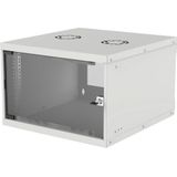 Intellinet Basic Line 6HE 19inch-wandkast (b x h x d) 540 x 353 x 400 mm 6 HE Grijs-wit (RAL 7035)