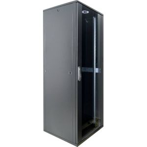 Intellinet 715362 rack 22U Vrijstaande rek Zwart