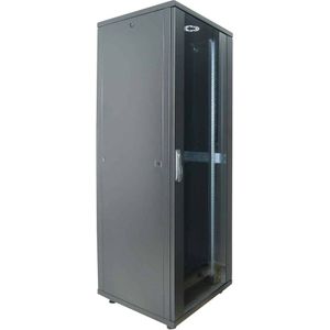 Intellinet 715386 rack 32U Vrijstaande rek Zwart
