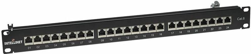 Intellinet 720038 24 poorten Netwerkpatchpaneel 483 mm (19) CAT 6 1 HE