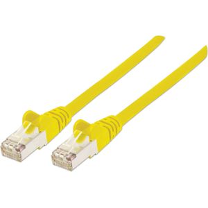 Intellinet 736008 Netzwerkkabel Patchkabel Cat6 Certified CU S/FTP LSOH RJ45, 20m gelb