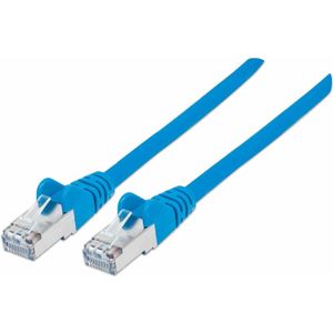 Intellinet 740661 netwerkkabel Blauw 0,5 m Cat7 S/FTP (S-STP)
