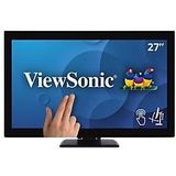 Viewsonic TD2760 computer monitor 68,6 cm (27") 1920 x 1080 Pixels Full HD LED Touchscreen Multi-gebruiker Zwart