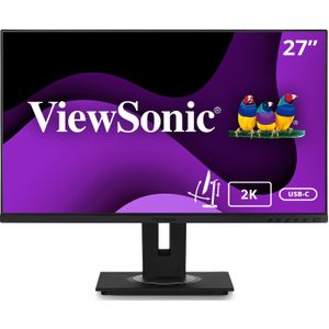 Viewsonic VG2756-2K computer monitor 68,6 cm (27") 2560 x 1440 Pixels Full HD LED Zwart