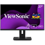 Viewsonic VG Series VG2756-4K computer monitor 68,6 cm (27") 3840 x 2160 Pixels 4K Ultra HD LED Zwart