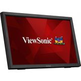 Viewsonic TD2223 computer monitor 54,6 cm (21.5") 1920 x 1080 Pixels Full HD LED Touchscreen Multi-gebruiker Zwart