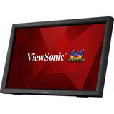 Viewsonic TD2223 computer monitor 54,6 cm (21.5") 1920 x 1080 Pixels Full HD LED Touchscreen Multi-gebruiker Zwart